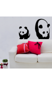 Sticker mural panda
